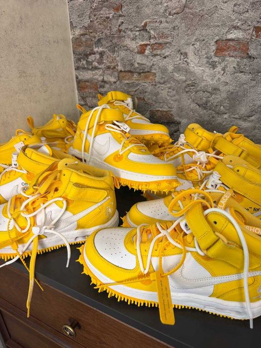 Оригінал Nike Air Force 1 Off White 41,42,44 Найк офф вайт, Air Force