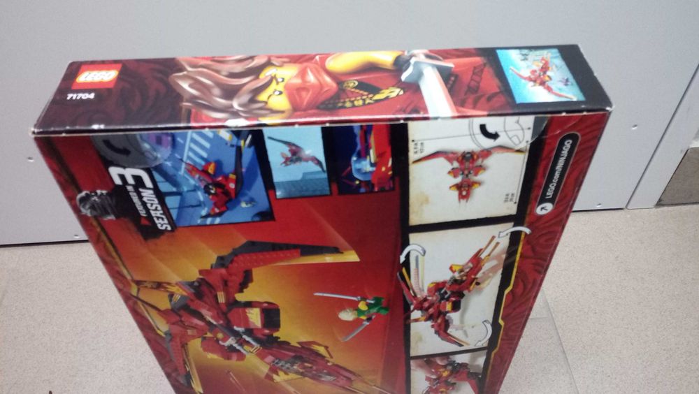 LEGO 71704 Ninjago Pojazd bojowy Kaja Oryginalne Nowe