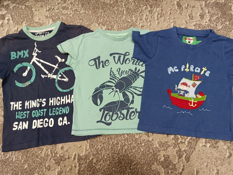 Шорты, футболки на мальчика 110-122р