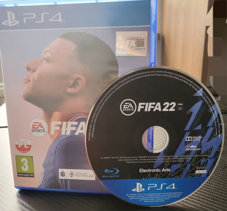 Gra Fifa 22 na PlayStation 4