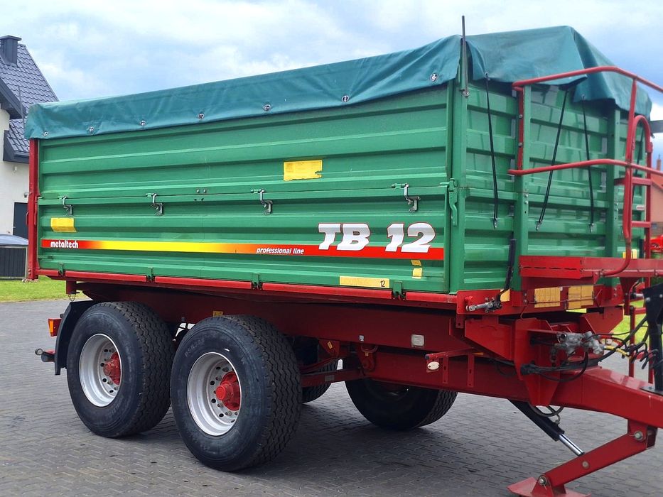 Przyczepa rolnicza 12 t Metal Tech wielton metal fach have