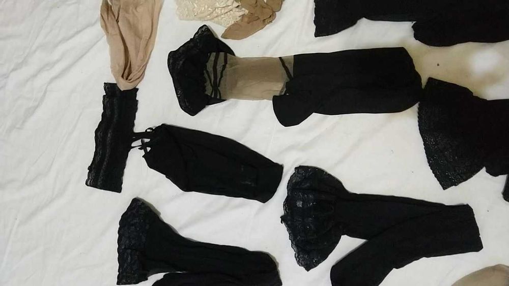 чулки винтажные капроновые