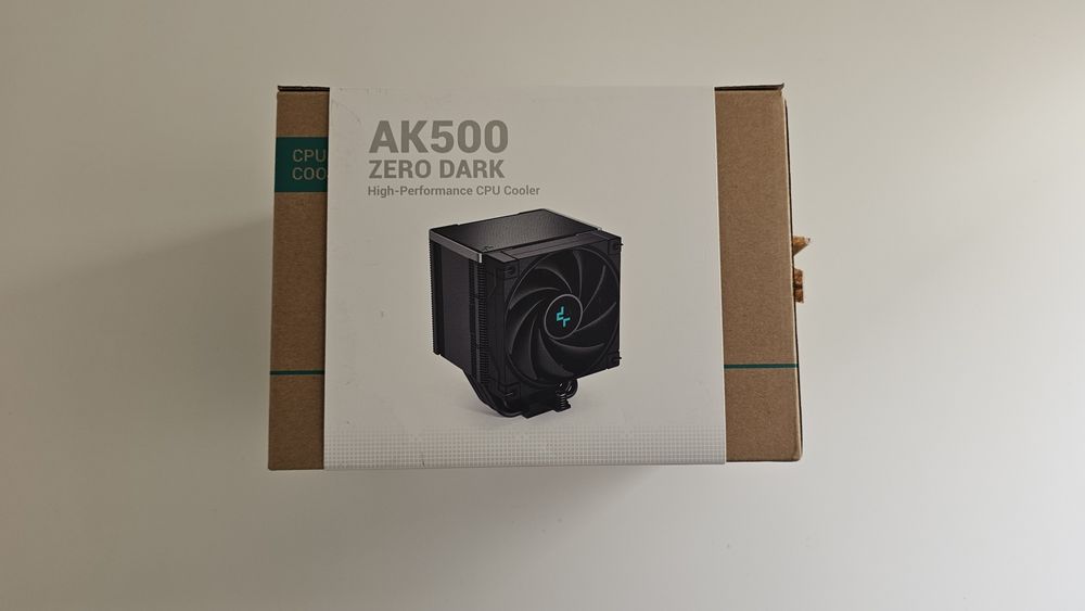 Vendo cooler Deepcool AK500 zero black - novo