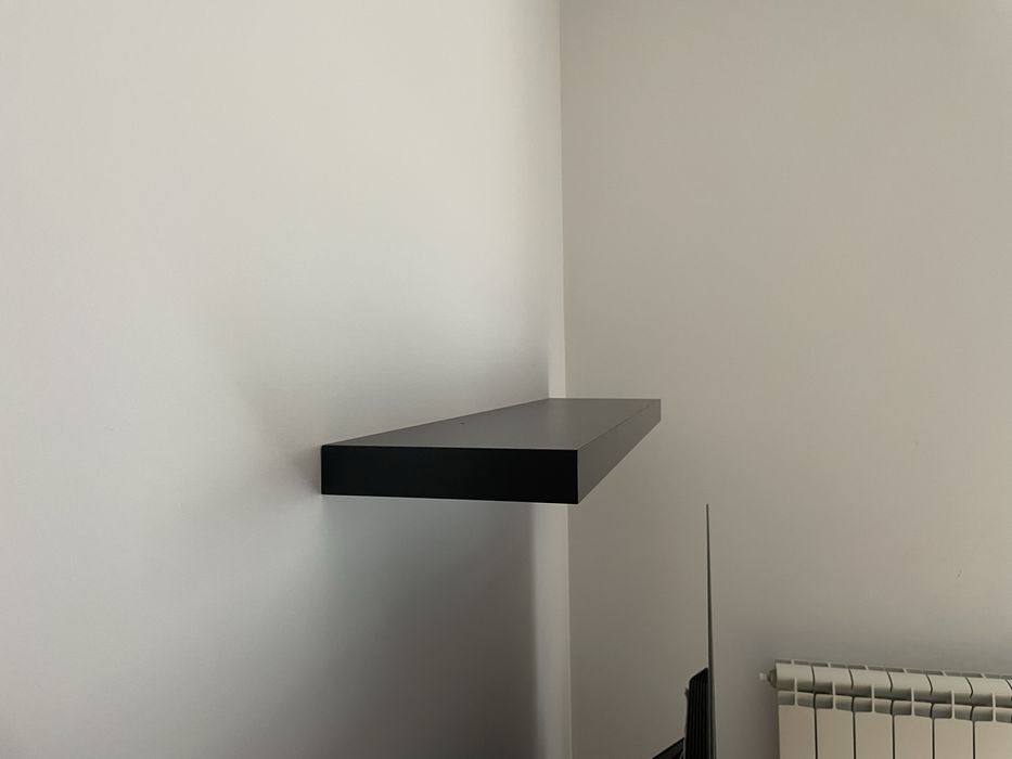 Prateleira preta ikea