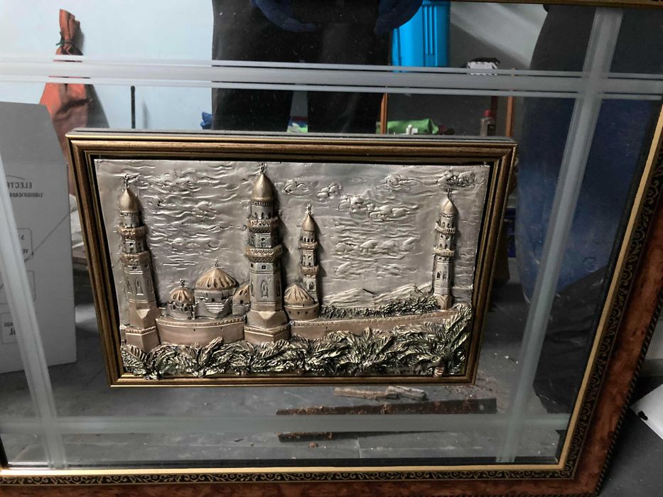 Quadros com relevo