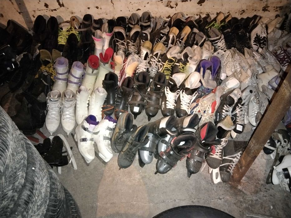 Łyżwy buty do nart