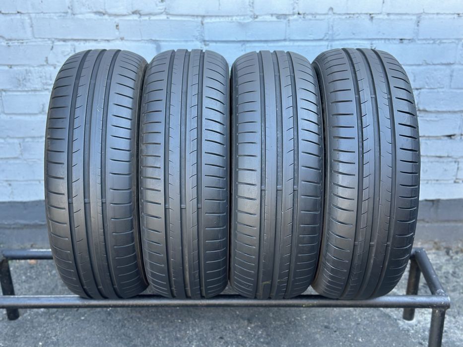 Топові шини‼️Dunlop Sportbluresponse  91V 195/65 r15 7.6мм 2024рік‼️Літні шини