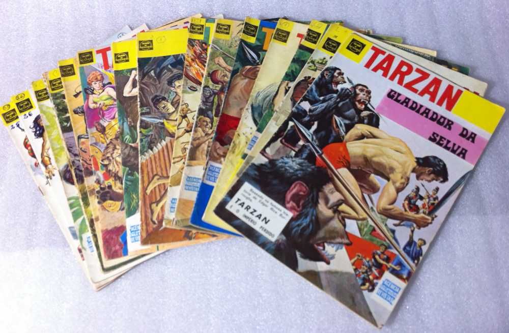Antiga Coleção ~ "TARZAN SUPLEMENTO MA" ~ COMPLETA ~ 96 Números ~ RARA