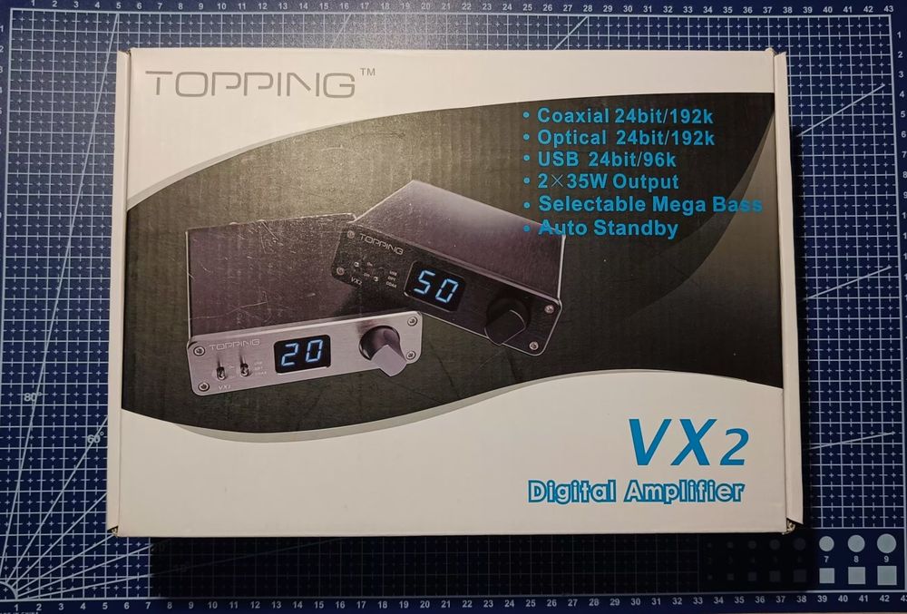 Цифровий підсилювач Topping  VX2 Black, ідеальний стан