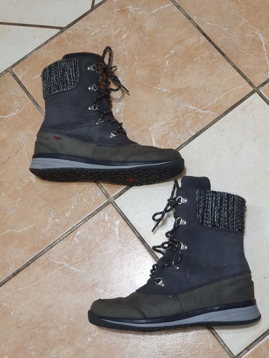 Buty zimowe damskie sniegowce Salomon r. 39 40 na zimę