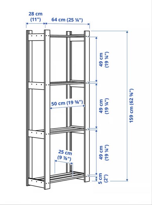 Regał Ikea Albert