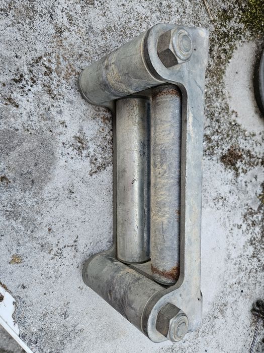 Guia de rolos para guincho