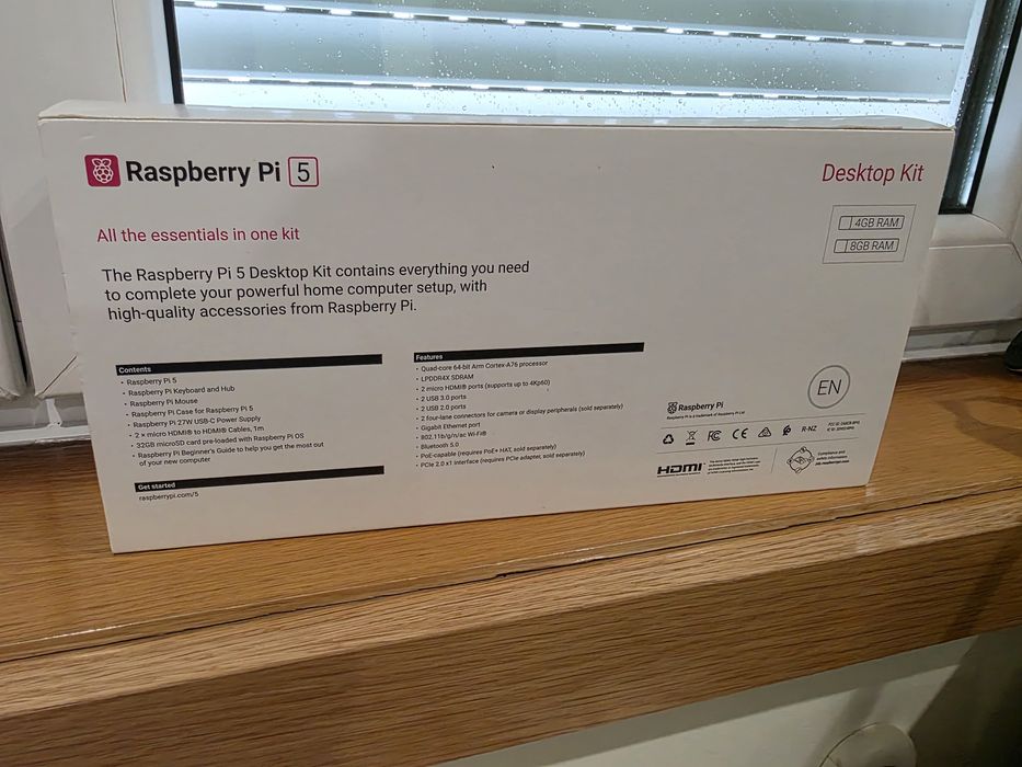Kit Raspberry Pi 5 8GB - NOVO