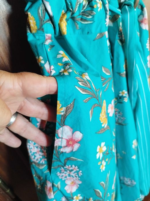 Vestido -padrão floral