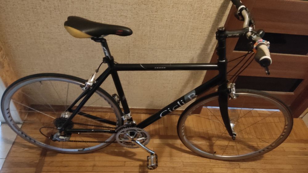 Велосипед Cicli, рама 170-180см  алюм7005, shimano Deore