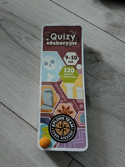 Quizy edukacyjne z serii Xplore Team wiek 9-10lat 120 pytań