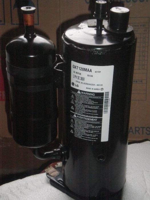 Компрессоры кондиционера разной мощности .