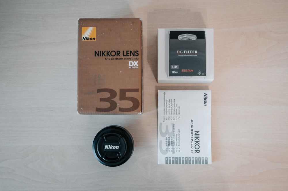 Nikon DX AF-S Nikkor 35mm 1:1,8G