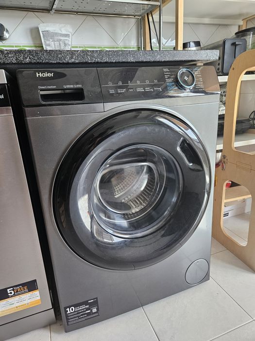 Máquina de Lavar Roupa Haier 9KG 1400RPM Classe A – Excelente Estado