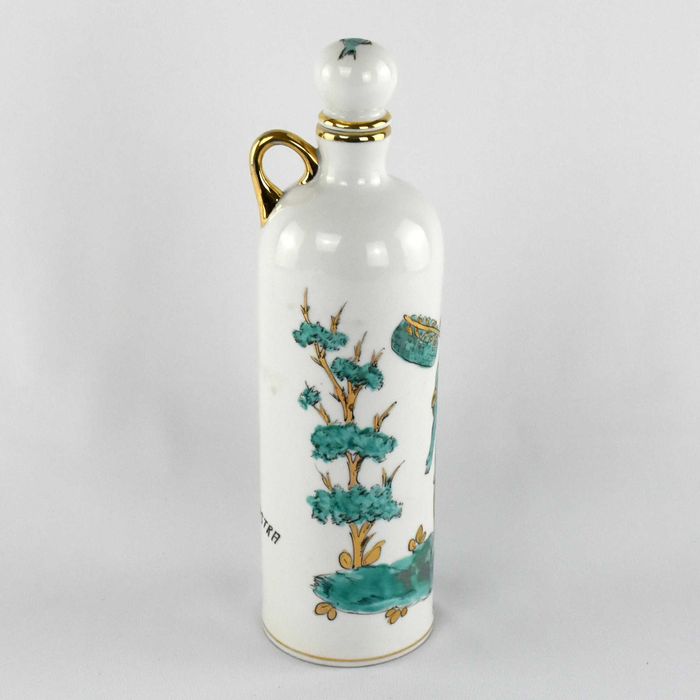 Garrafa com rolha, porcelana Artibus “Cabazeiro Lisboa – 1806”