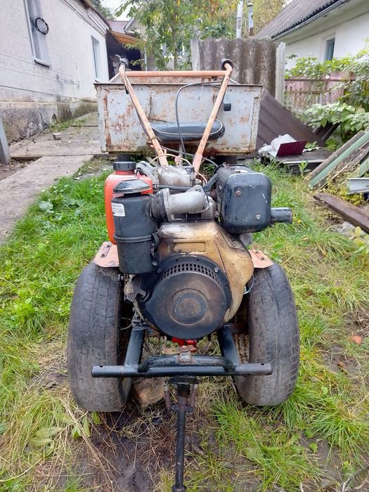 Мотоблок Зубр 9 к.с Дизель