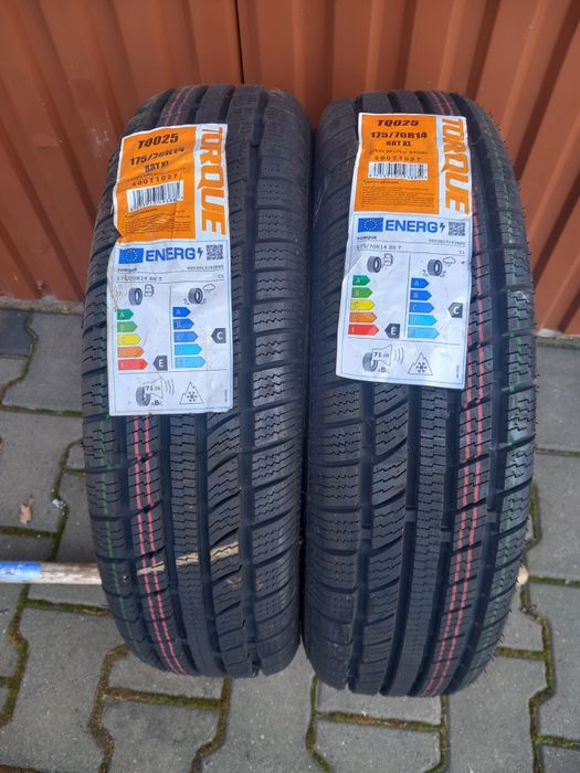 2x Opony Nowe Całoroczne 175/70R14 Torque