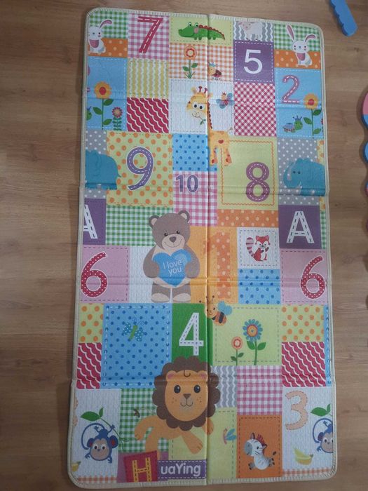 Reversible Play Mat, Foldable Kids Mat 180x100