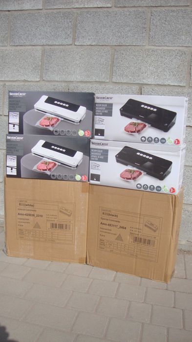 вакууматор SilverCrest вакуумний пакувальник упаковщик вакуматор