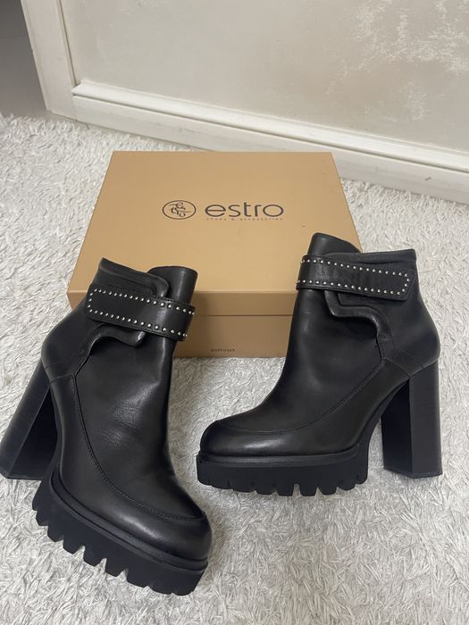 Чоботи Estro ботіки  , ботінки p.38 демисезон