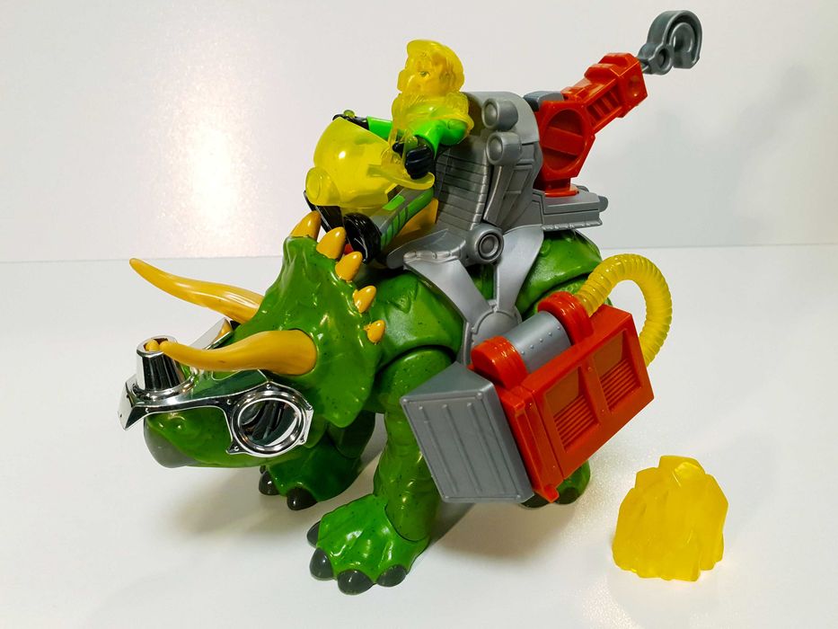 Fisher Price Imaginext Dino Tech Triceratops W6022 , Pterodactyl W1907