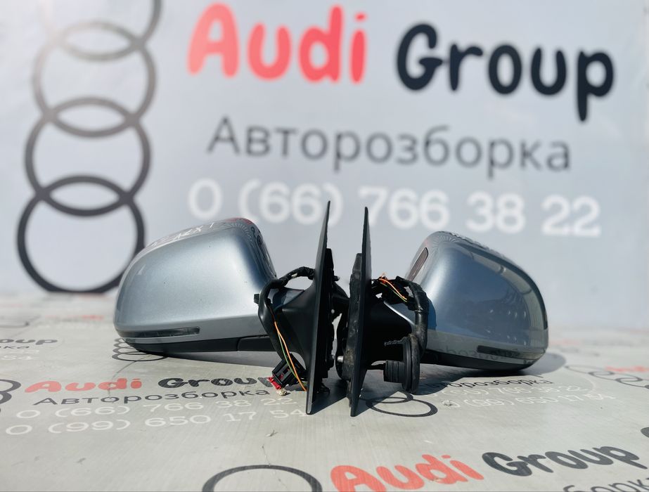 Дзеркала Рестайлінг Сліпими Зонами Audi A6 C6 Розборка Ауді Шрот