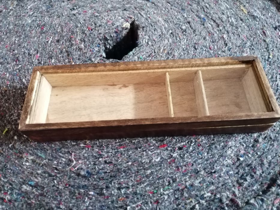 Caixa Madeira Porta Incensos