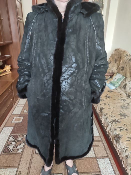 Женская  стильная дубленка