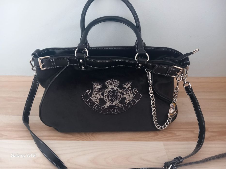 Juicy couture velvet nowa torebka welurowa