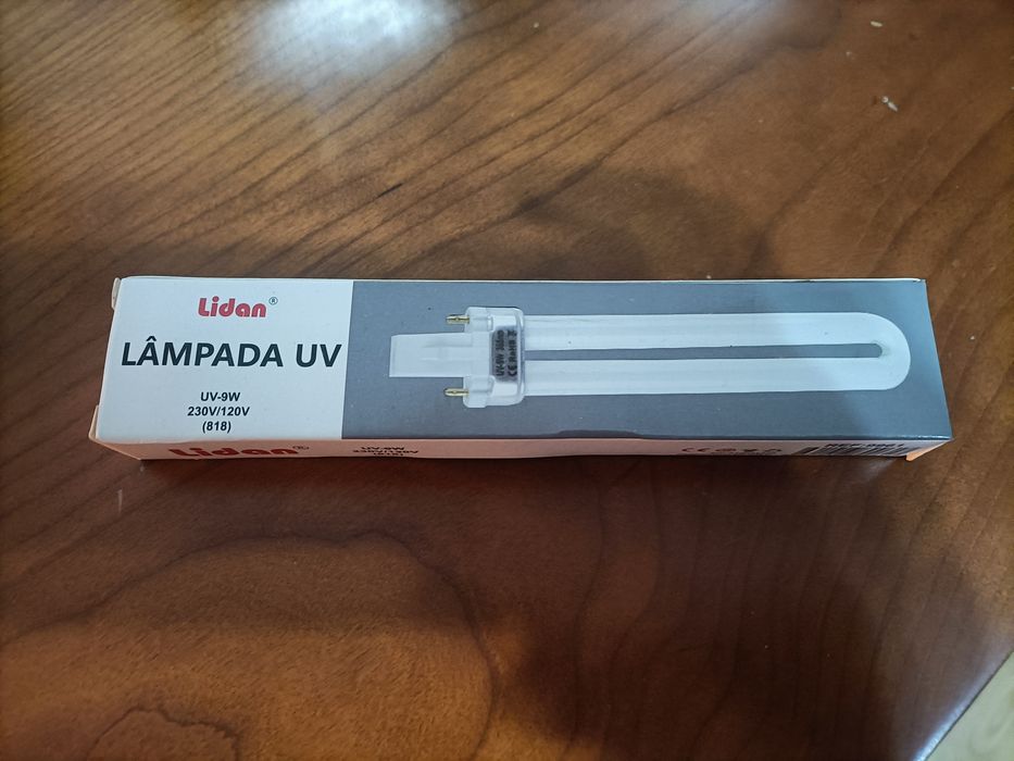 Lâmpada UV para catalizadores novas em caixa