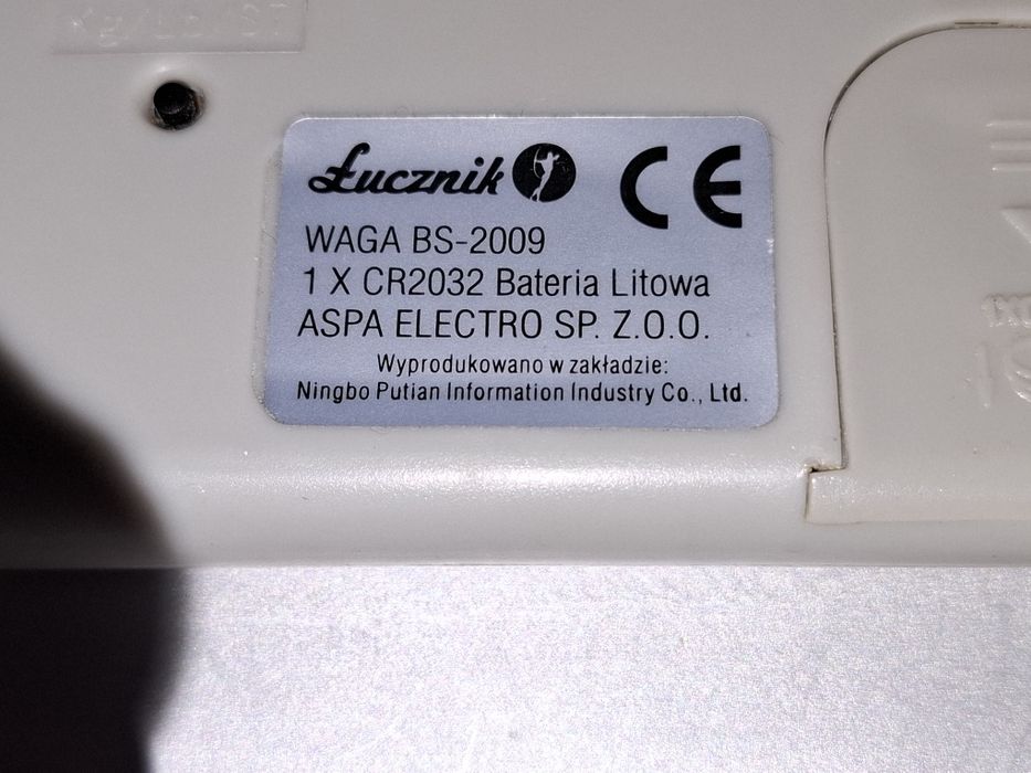 Waga łazienkowa ŁUCZNIK
