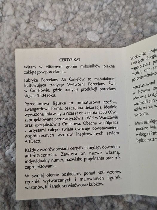 Glowa aniołka Ćmielów AS