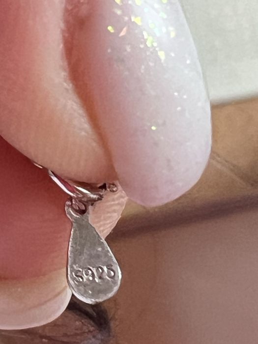 Кольє срібне геометрія