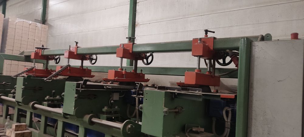 Formatówka do desek 4 piły z automatem podającym