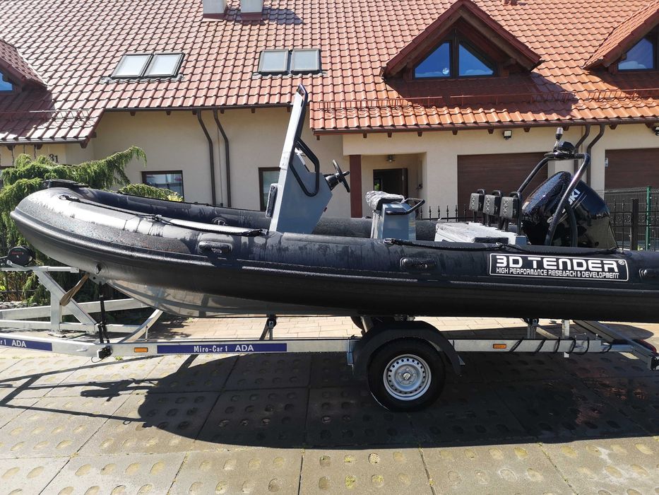 Łódź motorowa, RIB, jacht motorowy, ponton Nividic 550 nowy