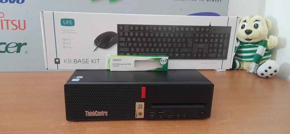 Pç Lenovo M720s 9ªG|I5.9500-3.0G|16G|NVMe256+HDD500|Wf5G+BT|TPM2.0|W11