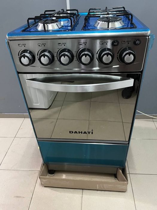Газова плита з нержавіючої сталі dahati f101 НОВА
