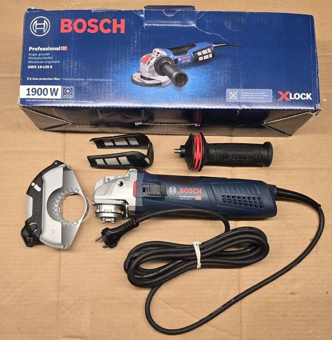 Szlifierka kątowa X-LOCK 1900W 125mm BOSCH GWX 19-125 S  Prof