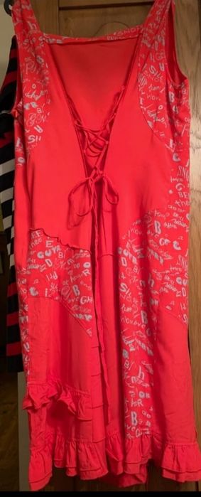 Sukienka letnia 4XL 48/50 Rainbow