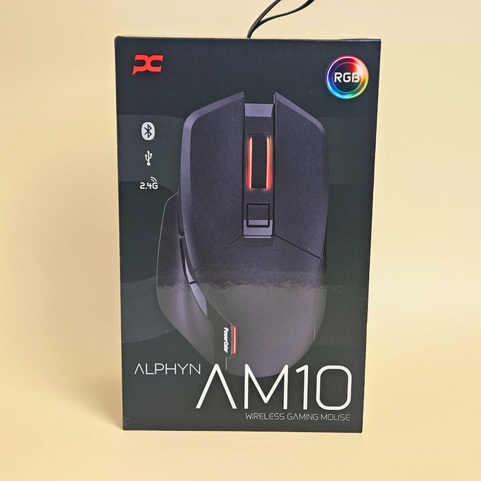 Бездротова миша PowerColor Alphyn AM10 Wireless Black | White 8000 Гц