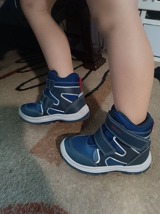 Дитячі зимові термо чоботи черевики Geox 27