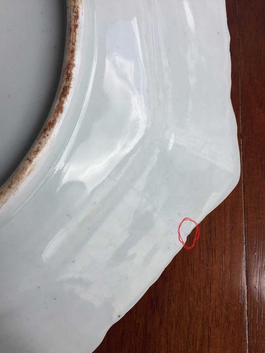 SALDOS -- Prato grande 28 cm  Companhia das Indias -- MANDARIN