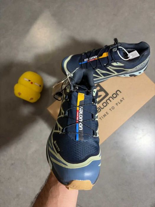 !БЕЗ Передплат! Кросівки Salomon XT-6 Gore-Tex 'Carbon / Bering Sea'
