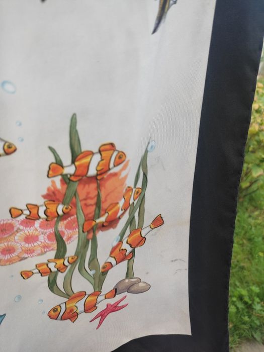 Шелковый платок от Salvatore Ferragamo