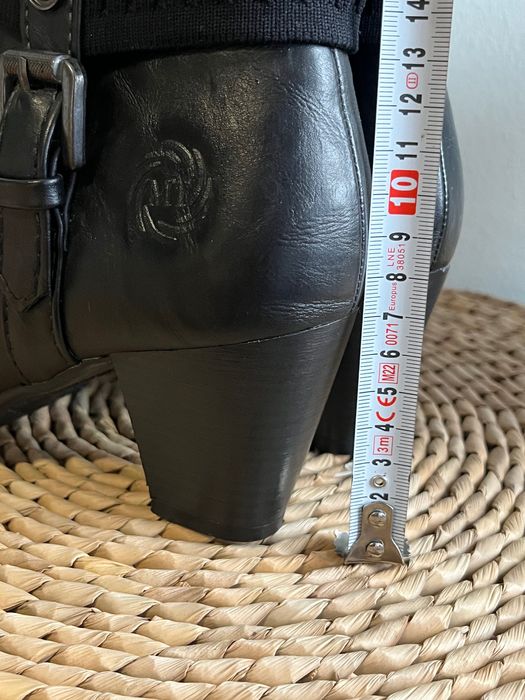 Jesienne botki na niskim obcasie